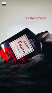 AKRYMI AUGEAS [TASTE – Black] Perfume for Women – 100ml | Bold Mysterious & Long-Lasting Scent with a Deep Seductive Aura Scented Scent Cologne Aroma Perfumes Fragrance Cosmetic