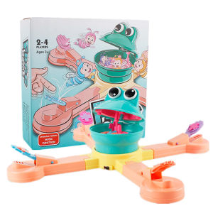 Đồ Chơi Phát Triển Trí Tuệ Chiếu Chiếu Để Bàn Ăn Đậu Hà Lan Đại Mạo Hiểm Ếch Tham Ăn Xoay Tròn Tương Tác Giữa Cha Mẹ Và Con Ếch Cho Ăn Trẻ Em