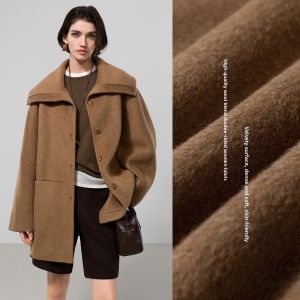 BEIQIANI | Elegant Vintage Wool Double-Faced Coat