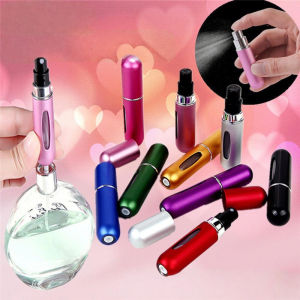5 ML Perfume Sub-bottles Bottom Filling Atomizer Portable Liquid Container Refillable Spray Bottle Empty Cosmetic Containers Set