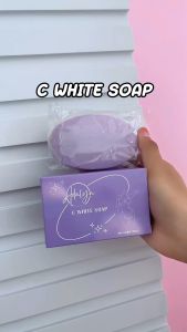 สบู่ทำความสะอาดผิวกาย สบู่อดาลิน C White Soap  ใช้กับผิวกาย เพื่อผิวกระจ่างใส (พร้อมส่ง) 100g