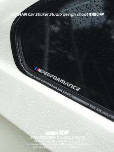 Bay Shore Dán Xe Hơi Phản Quang Chống Thấm Decal Cho Xe Bmw M Hiệu Suất Tam Giác Cửa Sổ Bên Cửa Sổ Không Phai Màu Dễ Dàng Áp Dụng