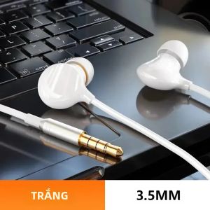 Tai Nghe Nhét Tai Có Dây Nhẹ Âm Thanh Nổi HIFI Có Mic Giắc Cắm 3.5mm/USB Type-C Thể Thao Nghe Nhạc Chống Ồn