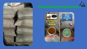 Pasir Ferolite Penyaring Penjernih Air Keruh Butek Kadar Zat Besi Bau Karat Ukuran 25 Kg