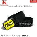 sabuk anak sekolah SD SMP SMA gambar 3D. 