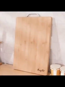 Wooden chopping board kitchen chopping board outdoor camping food chopping board bamboo