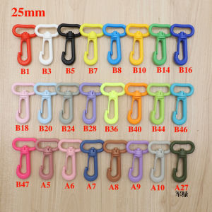 360 Degree Rotating Plastic Buckle Hook Pet Dragonfly Buckle Bag Accessories 22 Colors KAM Brand M095-25 Hook Buckle