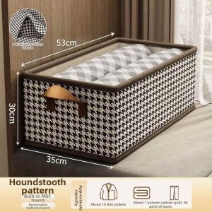 MIVOFIVO | Foldable Layered Organizer Cloth Storage Box