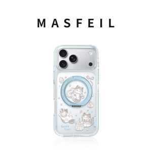 MASFEIL | Pet Style Magnetic Stand Phone Case Transparent Premium iPhone 17 Pro Max