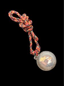 ตลับสีผึ้งปลาตะเพียน หลวงพ่อจง วัดหน้าต่างนอก อยุธยา เก่าเก็บ สวยเดิม #4466