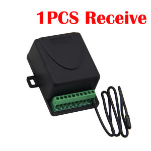 Garage Door Receiver Universal Gate 433MHz 12-24V AC/DC Receiver Wireless Remote Control Switch