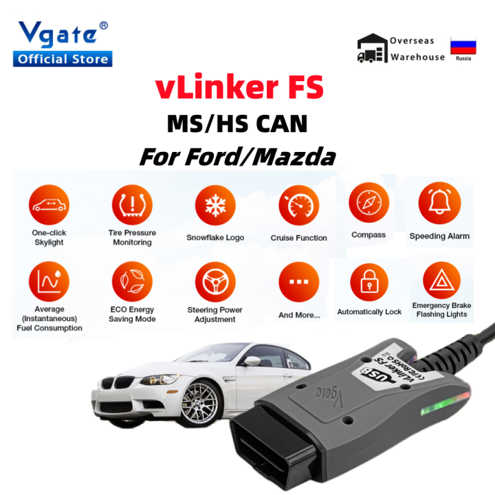 Topdon Diagnostic Tool Vgate VLinker FS OBD2 USB Adapter For FORScan HS/MS-CAN Auto Switch : Buy Online At Best Price In KSA - Souq Is Now Dpf Cleaner - Foto 12