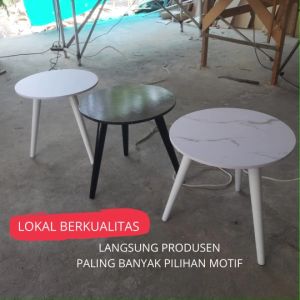 meja bulat aesthetik motif marmer meja kaki besi hitam DIAMETER 50CM Meja Desain Skandinavian Meja Dekorasi Rumah Modern Meja Bulat Untuk Ruang Tamu - Lazada