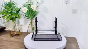 Under Table Cable Management Rack Heavy Duty Wire Management Tray Adjustable Under Desk Cord Organizer for Home Office