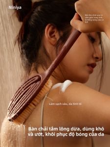 NILIYA | Cọ Tắm Lông Mềm Tay cầm Dài