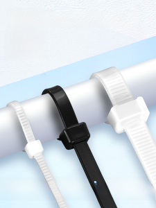 New National Standard Nylon Wire Ties Black White Series 5*300 8*400 MGD Brand Office Equipment Consumables Rope/Tie/Office Cables