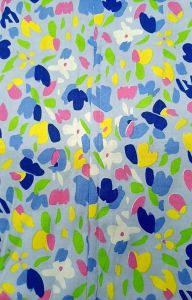 Yasinee Design_S(38-42) คอกลมซิปหน้า ผ้าอองฟอง :ชุดนอนผู้หญิง ชุดลำลอง ชุดอยู่บ้าน ชุดนอนลายดอก ชุดนอนคนแก่