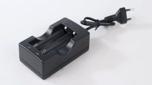 Charger Desktop Baterai 2 Slot | Charger Baterai Rechargeable 18650