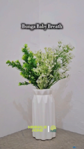 MH - Bunga Baby breath Foam Artificial Baby Breath Palsu