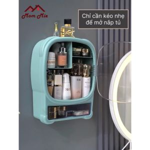 [MỚI] Tủ đựng mỹ phẩm đa năng dán tường cao cấp kệ đựng mỹ phẩm tủ đựng thuốc thông minh tiện ích chống nước bụi bẩn - H007 H103