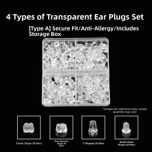 ZUOOU | Transparent Silicone Anti-Lost Earring Backs