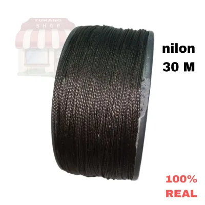 benang nilon benang sol hitam