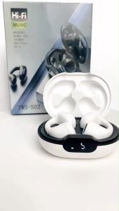 หูฟังบลูทูธไร้สาย TWS S02 หน้าจอดิจิทัล ไม่ใช้ในหู สําหรับเล่นกีฬา เสียงนุ่มชัดระดับ HIFI เสียงดีใส่สบาย รองรับทั้ง ios/android