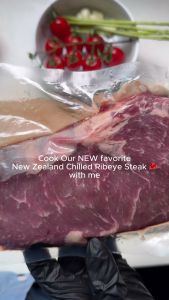 [GURUME] New Zealand Chilled Grassfed Ribeye Steak (200gm/pkt)