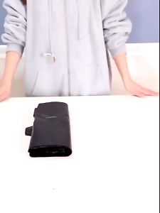 ถูกมาก! ถุงพลาสติกดำ ถูกตั้ง ถุงหูหิ้วดำ ชนิดหนา 32*52 ซม. พร้อมส่ง