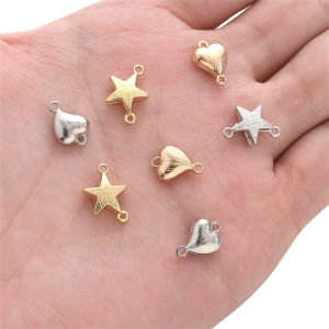 1Set Fashion New Magnetic Clasp Star Heart Charms Clasp Findings for Necklace Bracelet DIY Jewelry Making Findings