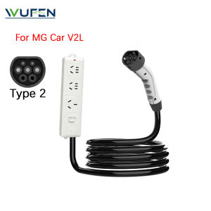 WUFEN Type 2 V2L Discharger 3M 10A Aussie socket adapter type2 Discharge with for BYD Geely Chery DEEPAL ZEEKR GWM MG LYNK CO