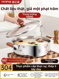 YIYIPAI | Nồi Inox 304 Chất Lượng Thực Phẩm Dành Cho Lẩu