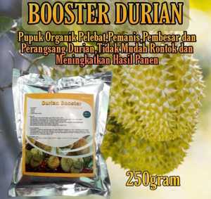 Pupuk Booster Organik Pelebat Buah Durian & Perangsang Durian Agar Cepat Berbuah Lebat