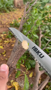 ISKU Gergaji Lipat Portable Super Tajam 18cm SK5 Anti Karat Folding Wood Hand Saw Portable Gergaji