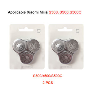 Xiaomi | Original Shaver Blade For Xiaomi Mijia Electric Shaver S300 S500 S500C Waterproof Dual-layer Replacement Razor Steel Blades