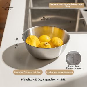 MODERN SWEETHOME | Multifunctional Stainless Steel Draining Basket