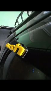 EKSTERIOR VARIASI TALANG AIR MOBIL RUSH TERBARU / EMBLEM TULISAN TIMBUL 3 DIMENSI TERDAPAT 2 PASANG ATAU PCS EMBLEM TALANG AIR