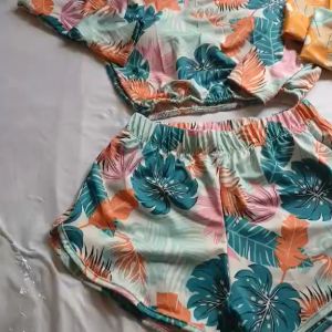 SWIMWEAR FOR TEENS AND WOMEN(CROPTOPHALTERJUMSUIT)