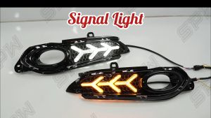 Honda HRV HR-V VEZEL 2015-2018 Daylight DRL Foglamp LED Cover Foglight Spotlight Turn Signal Fog Lamp Light Spot Light 2015 2016 2017 2018