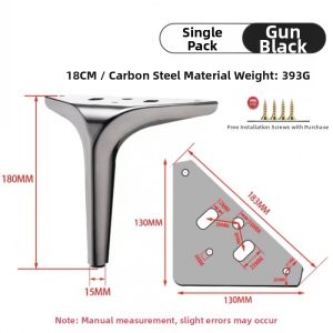 FULAIAN | Metal Sofa Table TV Bed Furniture Legs