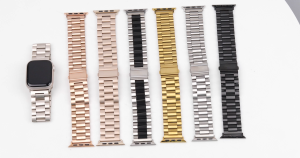 Elegant Stainless Steel Strap for Apple Watch Series 4/5/6/7/8/9/10/11 - Universal Fit 41mm/40mm/38mm/44mm/45mm/46mm/49mm Apple Watch Ultra Band