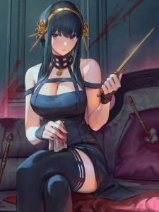 KAYOU | Oil Painting By Numbers Anime Spy Family Style Frameless Canvas Wall Art Cartoon Family Character Decor For Bedroom Gift