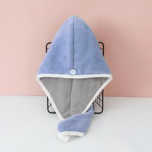 Double Thickened 100% Microfiber Hair TowelHair Towel Wrap for Women