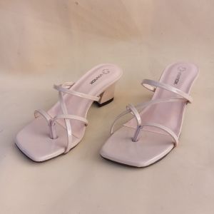 sandal heels wanita terbaru hak 5cm sol karet