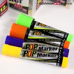 【SG】12mm Large Tip POP Marker Colour Poster Marking Pen Bold Handwriting Art Marker