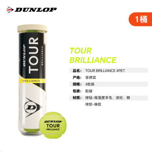 Dunlop Fort Elite ATP Tennis Balls High Elasticity Training Balls French Open Match Tennis 3/4 Pack High Performance Tennis Balls
