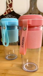 HODEKT 6 Blade Wireless Portable Electric Blende Fruit Juicer Shaker Cup Botle Mixer Rechargable Juice Blenders 奶昔 水果 榨汁机