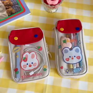 Pencil Case Kotak Pensil Aesthetic Korea Premium Import pensil kawaii lucu