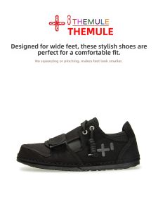 THEMULE | Ugly Cute Design Slimming Foot Look Wide Feet Suitable Casual Shoes