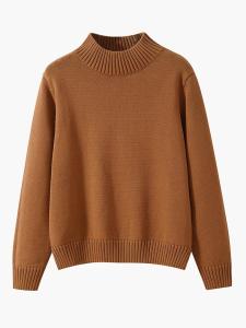 ผู้หญิง หนาขึ้น หลวม ผ้าฝ้าย เสื้อผ้าถัก แขนยาว ปกเสื้อ แฟชั่น ฤดูใบไม้ร่วง ฤดูหนาว ชุดชั้นใน ชุดนอก ลำลอง